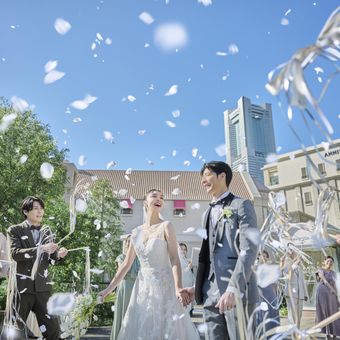 みなとみらいの絶景を望むガーデンで特別な一日を過ごす結婚式