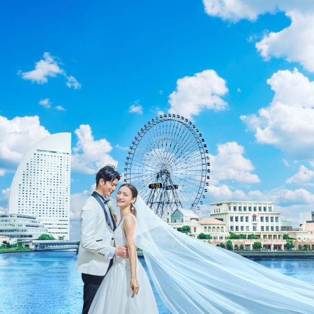 エリア人気NO.1◆アクセス抜群の好立地◆桜木町駅より無料往復送迎有、5,500坪の貸切ウエディング
