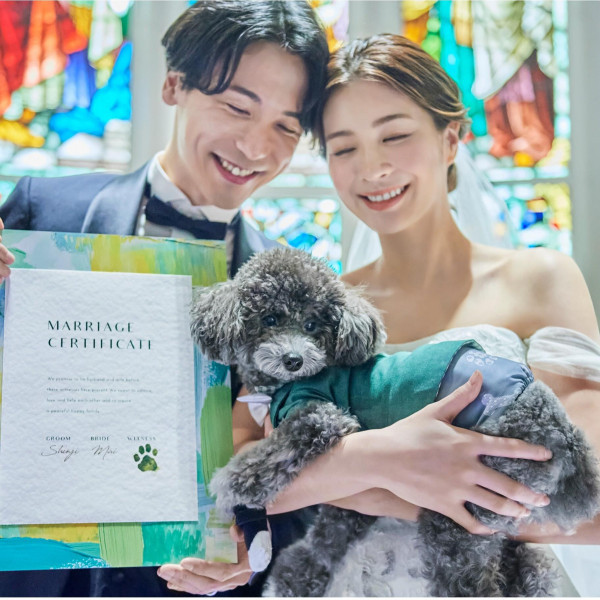 大切な家族の一員、ペット婚プラン