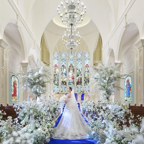 みなとみらいの中心、観覧車のふもとに佇む結婚式場