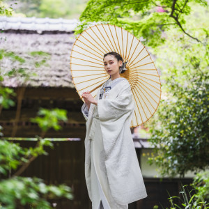 和装は300着以上！豊富なラインナップの中からお選びいただけます。希少価値の高い伝統技術を用いた逸品や、トレンド感あふれるモダンなデザインまで、多彩に取り揃えております。|東郷神社・ルアール東郷の写真(51628485)