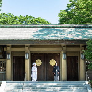 「至誠（まごころ）は神に通じる」を貫かれた御祭神のもとで人生の門出となる結婚式を|東郷神社・ルアール東郷の写真(51625881)