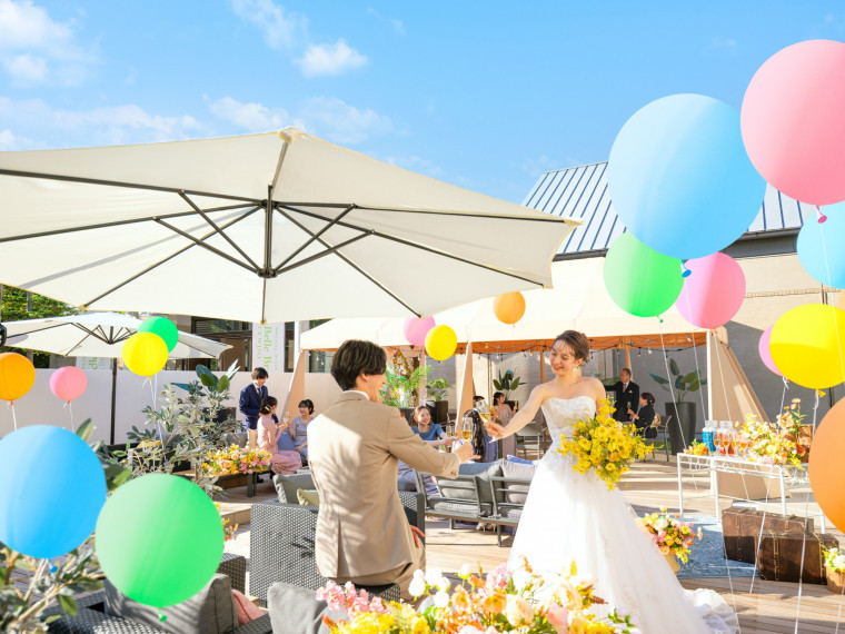 コンセプト《EnjoyWedding》結婚式をもっと楽しく！