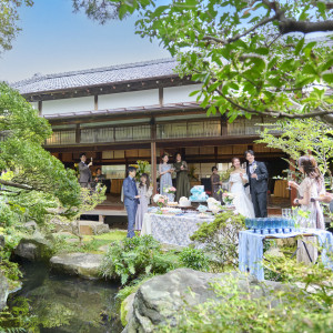 完全貸切だからこそ演出も自由度が高くオリジナル感溢れる。|HATSUNEYA GARDEN ~since1868 Kawagoe~(ハツネヤ ガーデン)の写真(54424960)