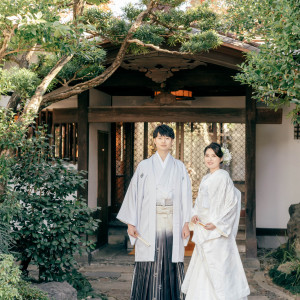 ご結婚式後や前撮りでの写真撮影の場として人気。こだわりの衣装と共に思い出に残る1枚を。|HATSUNEYA GARDEN ~since1868 Kawagoe~(ハツネヤ ガーデン)の写真(54424040)