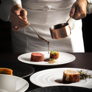 【お料理重視の方へ】料亭の和食文化とフレンチの融合＊特選牛フィレ試食付