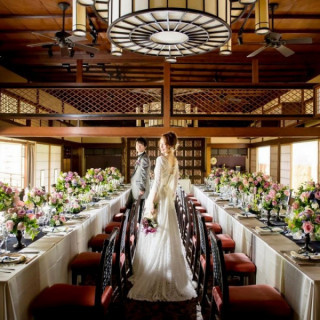 【家族婚フェア】一棟貸切の会場見学|しっかりと料理もお試し*