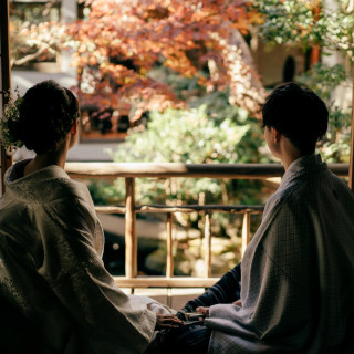 眺めて愉しむ日本庭園。