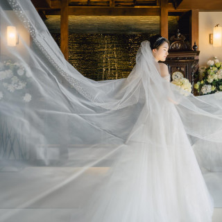 ベールやティアラなど衣裳小物も充実◎