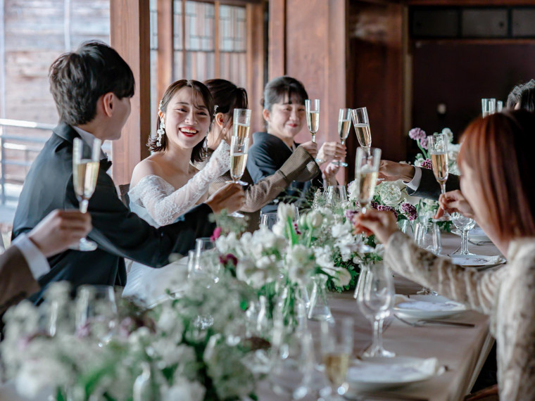 10名様以下もOK！少人数婚×邸宅貸切のウェディングを実現