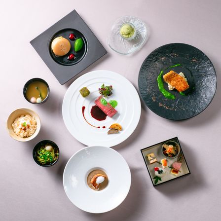 人気の料理を集めた"フレンチジャポネ"コースは親族・友人・職場関係…どのゲストにも大好評。|HATSUNEYA GARDEN ～since1868 Kawagoe～（ハツネヤ ガーデン）の写真(12183507)