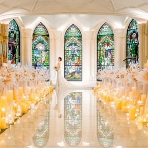 下見した会場の写真