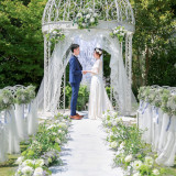 【ガーデン挙式】海外Weddingの1シーンのように。