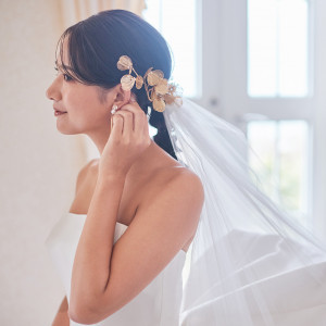 雰囲気一変！ヘアアクセサリーにもこだわりたい！|モントレ・ルメール教会（ホテルモントレ沖縄スパ＆リゾート）チュチュリゾートウエディングの写真(51308710)
