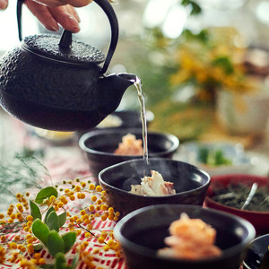 コース料理の〆にはお茶漬けビュッフェが大好評！|アルマリアン 福岡（ALMALIEN FUKUOKA）の写真(18327266)