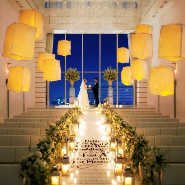 全気候・全天候型の結婚式場で天候に左右されない結婚式を！駅チカなのでゲストの方も安心♪