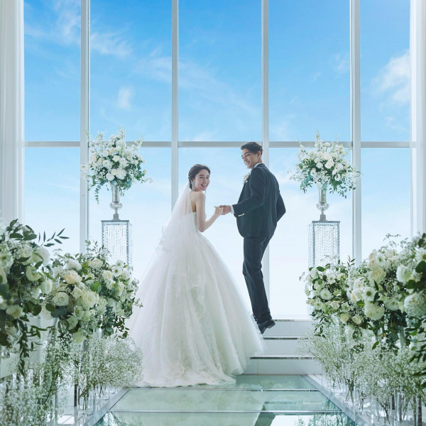 結婚式開始時間も内容もふたりで自由に決められるます♪2次会も当会場でそのまま出来ちゃう贅沢プラン☆