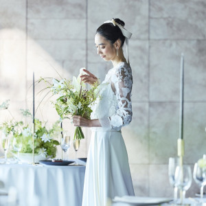 花嫁様に美しさを添えるウェディングブーケ|YOKOHAMA MONOLITH ～横浜モノリス～の写真(54521757)