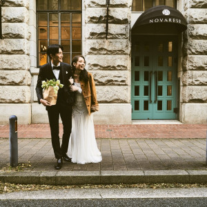 ナチュラルなふたりをおさめて|YOKOHAMA MONOLITH ~横浜モノリス~の写真(54522096)