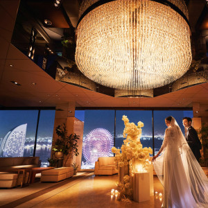 下見した会場の写真