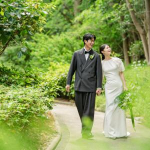 森の小道で自然も感じて|鶴見ノ森 迎賓館の写真(52587577)