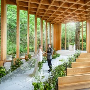 自然が醸し出す神聖な雰囲気の「教会」|鶴見ノ森 迎賓館の写真(6196919)