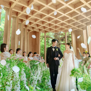 満足度NO.1\本物の森を一望/花嫁ALL体験×2万円試食×84万特典