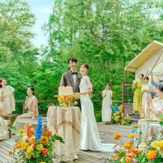 自然に包まれる《緑×光×水×薫》森の挙式体験×試食×2.5万ギフト