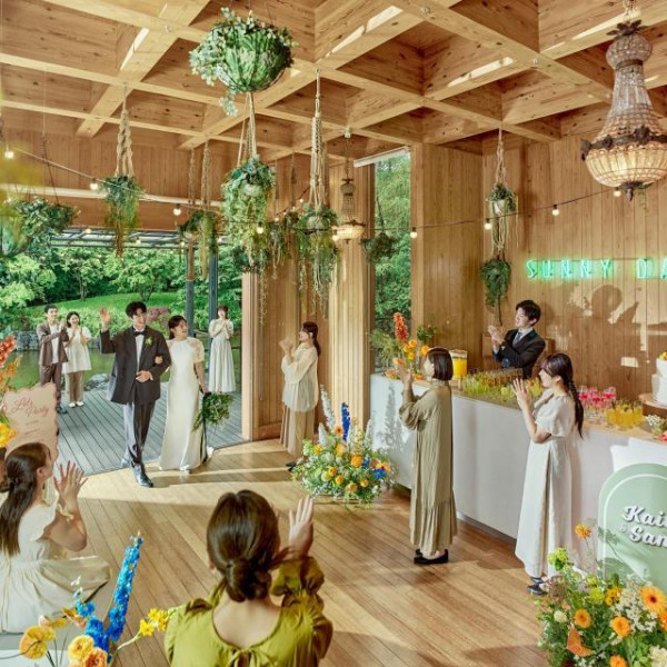 式後のウェルカムパーティー