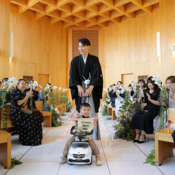 和装人前式は自由度も抜群