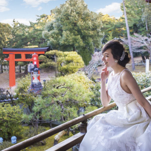 菊水楼のすぐ目の前には春日大社の一の鳥居。せっかく奈良にご招待するならこれぐらい奈良らしい場所だとゲストも喜んでくれるはず|ザ キクスイロウ ナラパーク（菊水楼）の写真(2264833)