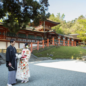 奈良公園に隣接する春日大社の敷地はたくさんの自然で溢れていて、とっても優しい「気」が流れている。|ザ キクスイロウ ナラパーク（菊水楼）の写真(2264894)