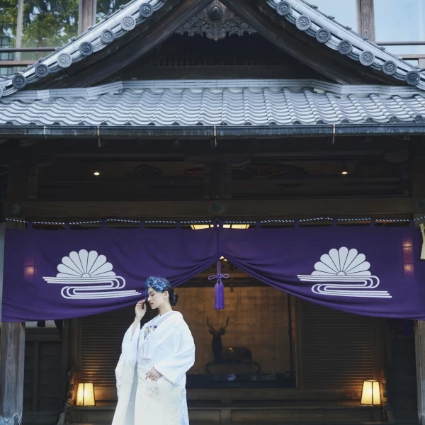 和装での撮影も人気