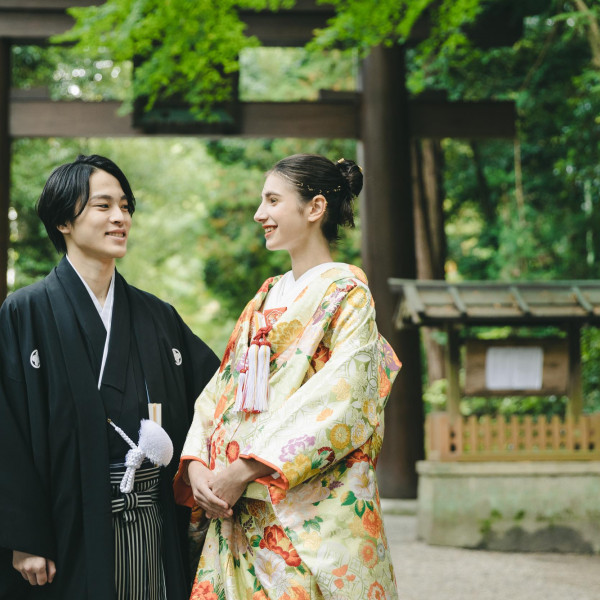 白無垢から色打掛まで様々な撮影が可能