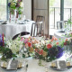 ゲストテーブル装花