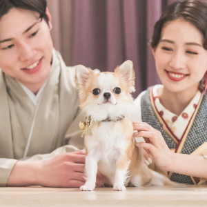 お衣装の合わせやペットとのコーディネートなど、なんでもお気軽にご相談ください|チャペル・ド・コフレの写真(43203778)