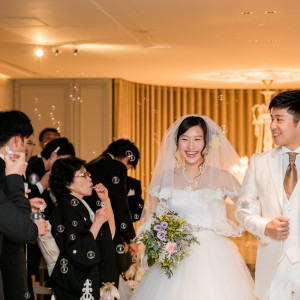 バブルシャワーでご退場 結婚式 二次会のgood演出bad演出 余興