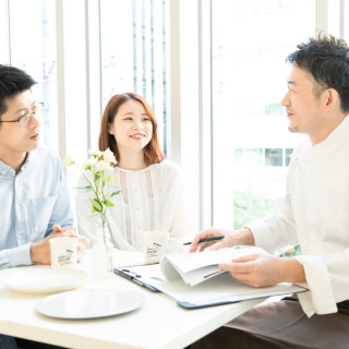 ご希望によりシェフとの料理打ち合わせも可能