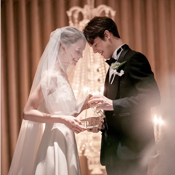 打合せスペースにクッション＆ブランケットをご用意＊もちろん結婚式当日もご利用いただけます