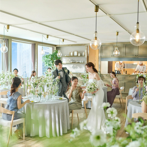 地下直結＆大阪梅田駅から徒歩1分！家族婚・お急ぎ婚・パパママキッズ婚・ペット婚まで少人数Wをサポート