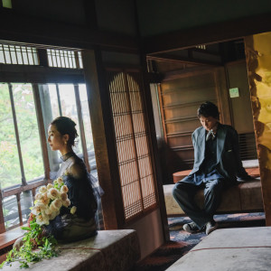 【フォトスポット】普段はゲストのお待合室になる望楼棟。|アカガネリゾート京都東山（AKAGANE RESORT KYOTO HIGASHIYAMA）の写真(52513765)