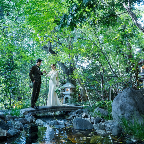 緑が美しい常緑樹が特徴のアカガネリゾート