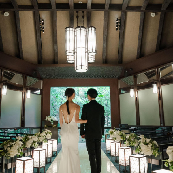 緑が美しい常緑樹が特徴のアカガネリゾート