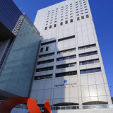 川崎日航ホテル外観。
川崎駅より徒歩1分。