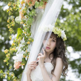 緑と花嫁のコラボレーション♪♡グランシア須賀川♡