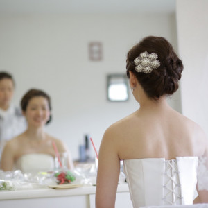 素敵な髪飾りでグッと華やかに✨シンプルだけど華やかさも感じられるスタイルに…♡グランシア須賀川♡|グランシア須賀川の写真(1318407)