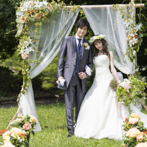 ＃ガーデン挙式 ＃緑 ＃ナチュラル ＃海外ウエディング ♡グランシア須賀川♡|グランシア須賀川の写真(2720957)