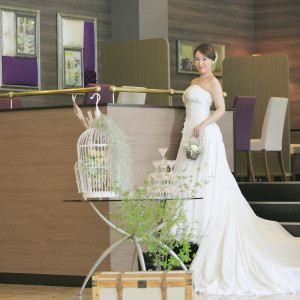 ウェルカムコーナーを自由に飾り付け♡あなたはどんな風にしますか？まるでお二人のお家のような空間が出来上がります|グランシア須賀川の写真(1859780)