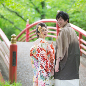 太鼓橋ロケ✨グランシアの目の前の公園には撮影スポットがたくさんあるんです！ ♡グランシア須賀川♡|グランシア須賀川の写真(1010778)