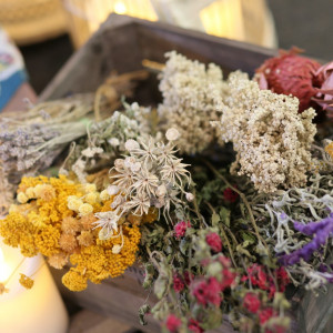 ドライフラワーを使ったコーディネート♡ナチュラルな雰囲気でおしゃれです♡グランシア須賀川♡|グランシア須賀川の写真(1318343)